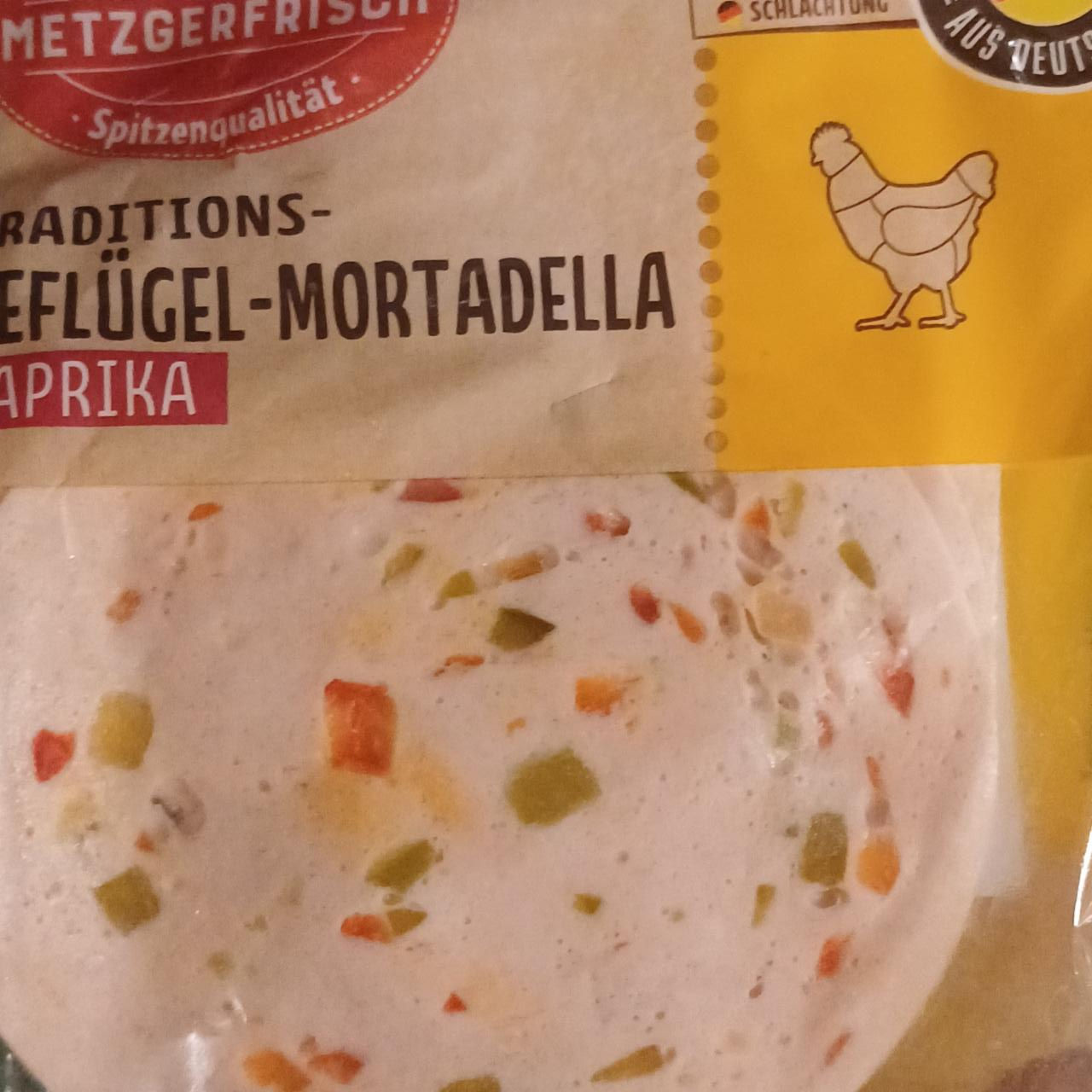 Zdjęcia - Traditions geflugel mortadella paprika Metzgerfrisch