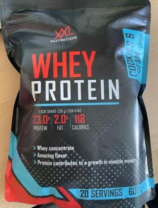 Zdjęcia - Whey Protein Cookies & Cream XXL Nutrition