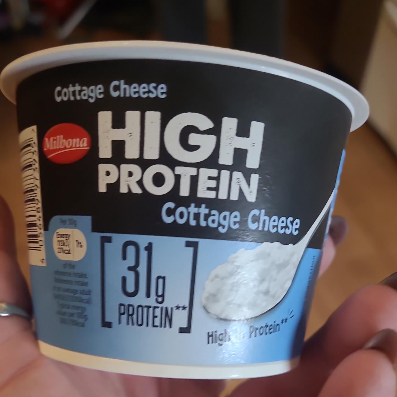 Zdjęcia - High Protein Cottage Cheese Milbona