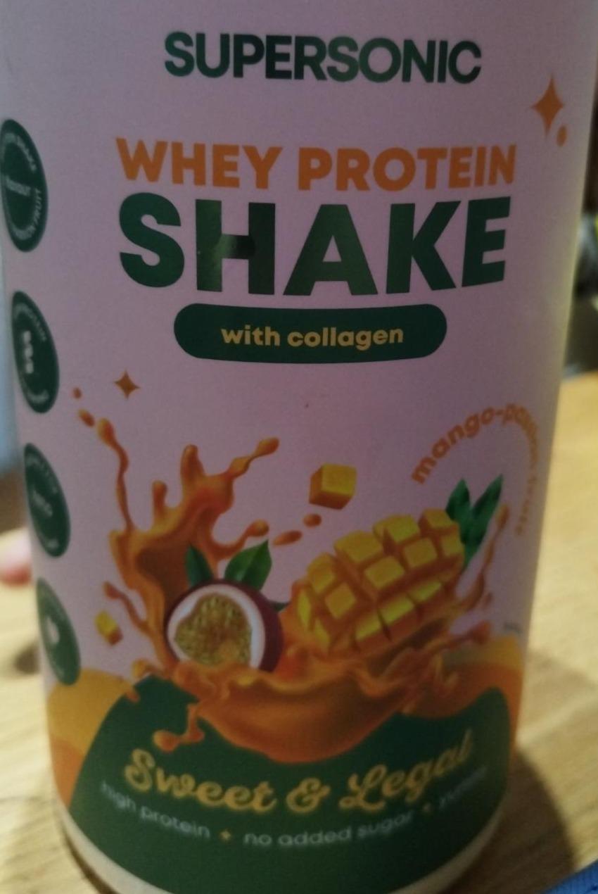 Zdjęcia - Whey protein shake with collagen mango passion fruit Supersonic