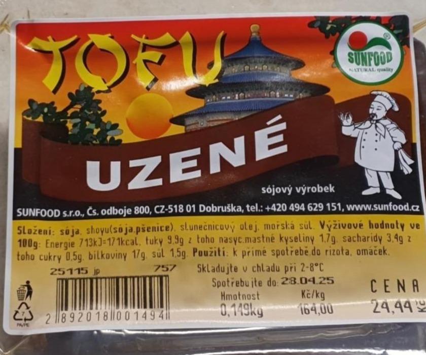 Zdjęcia - Tofu uzené Sunfood