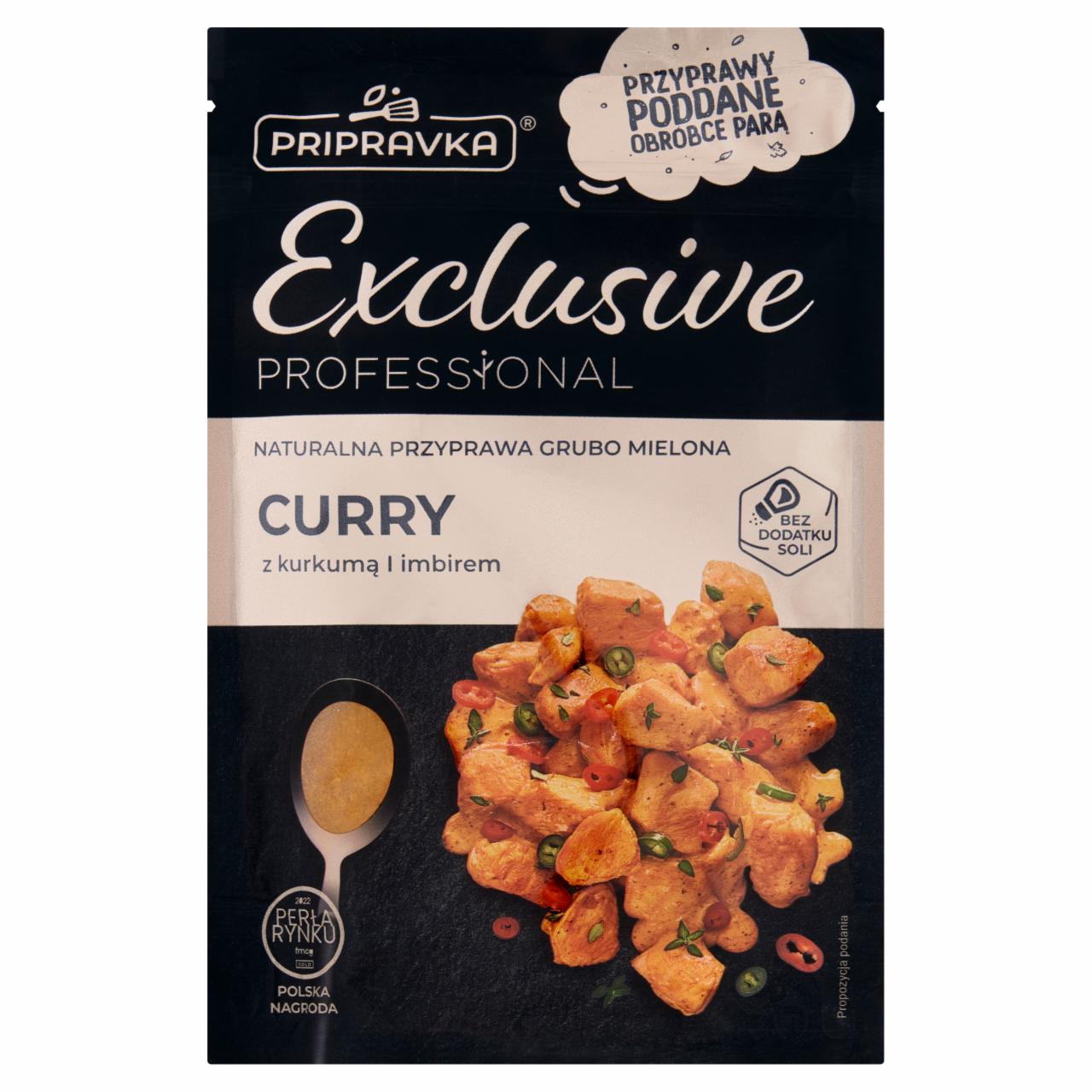 Zdjęcia - Pripravka Exclusive Professional Naturalna przyprawa grubo mielona curry 50 g