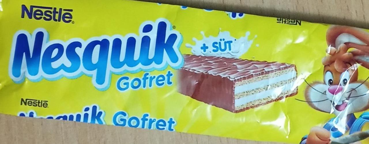 Zdjęcia - Nesquik gofret Nestle