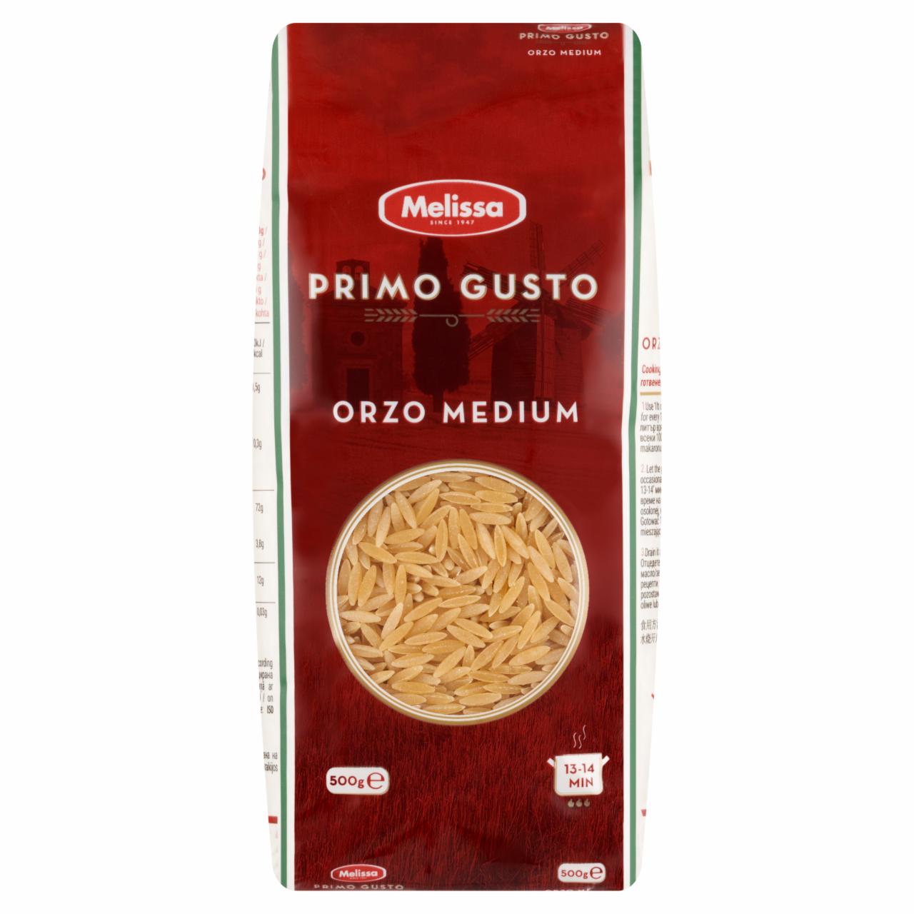 Zdjęcia - Melissa Primo Gusto Makaron orzo medium 500 g