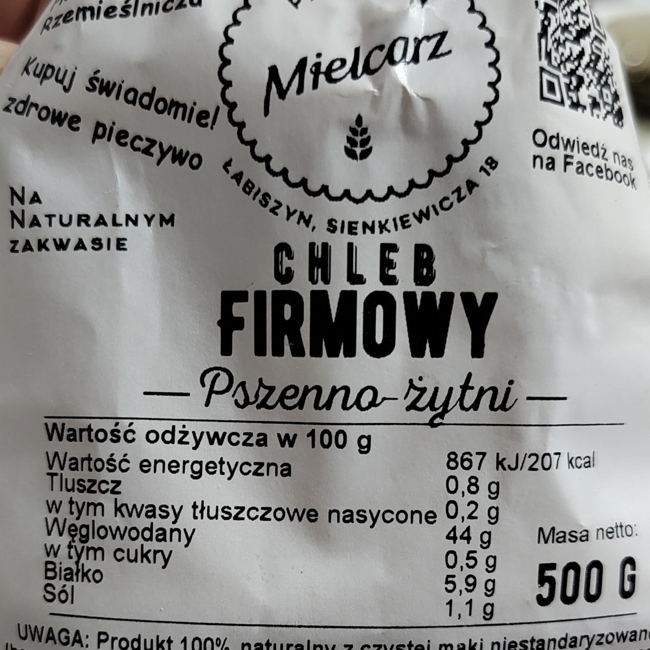 Zdjęcia - Chleb firmowy pszenno żytni Mielcarz