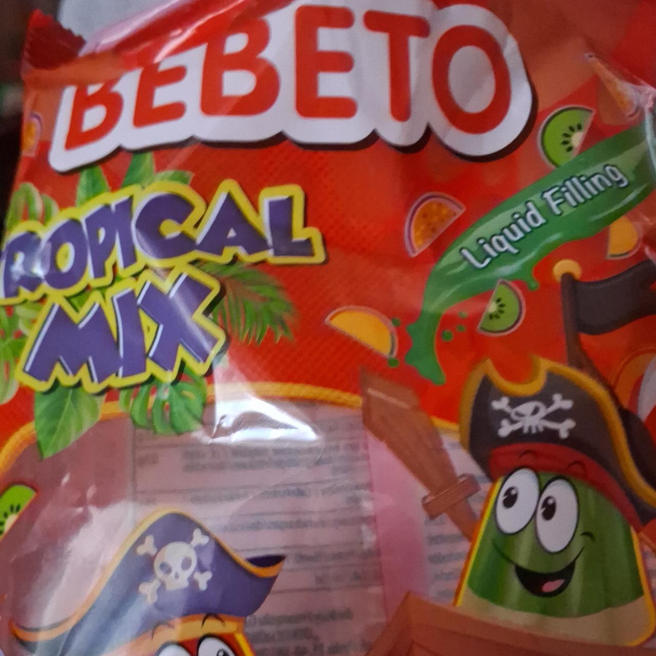 Zdjęcia - Tropical mix żelki Bebeto
