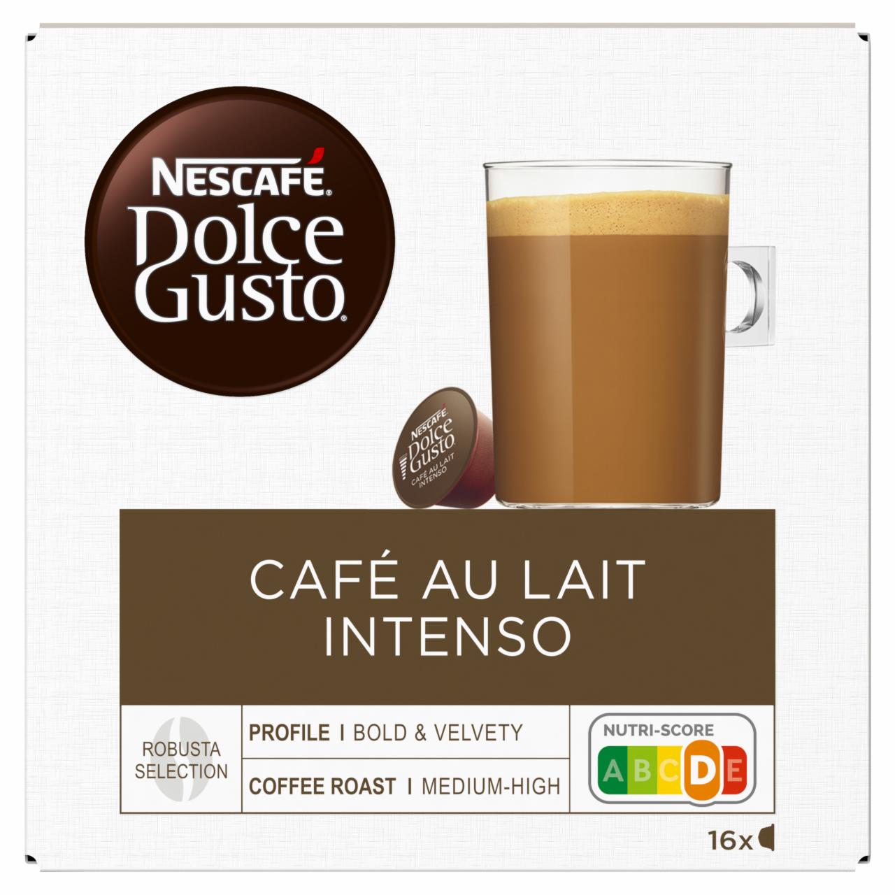 Zdjęcia - Nescafé Dolce Gusto Café au Lait Intenso Kawa w kapsułkach 160 g (16 x 10 g)