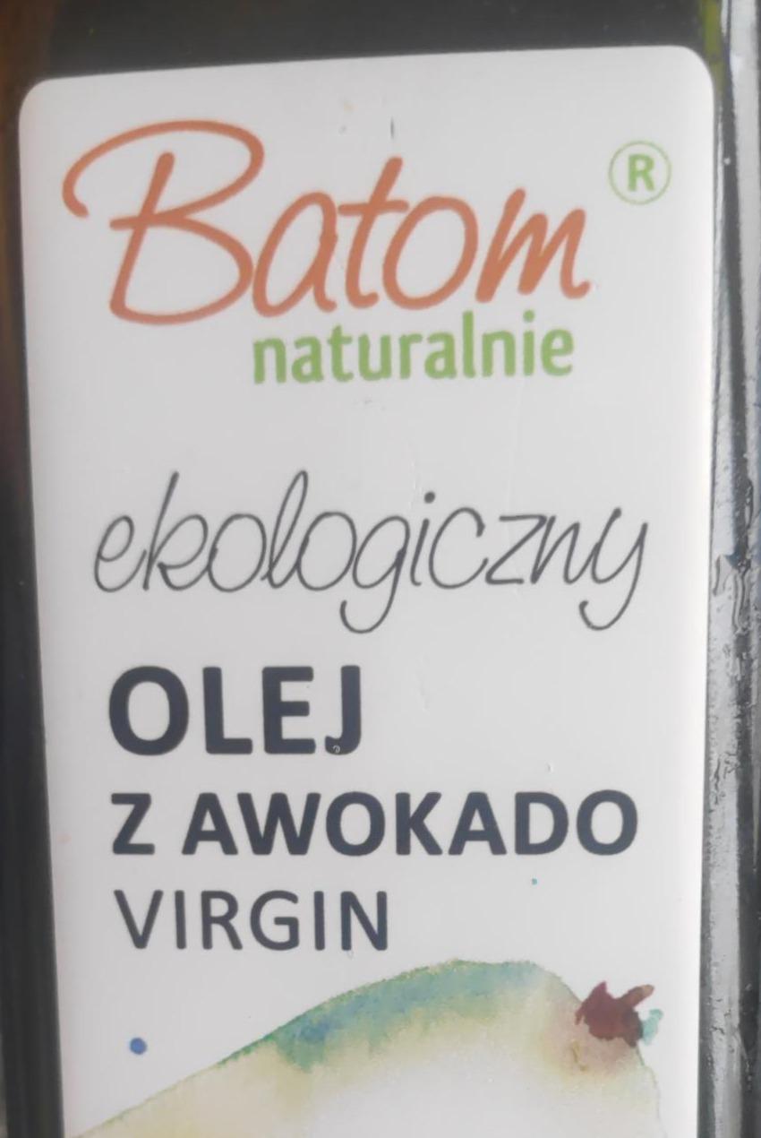 Zdjęcia - Olej z awokado virgin ekologiczny Batom naturalnie