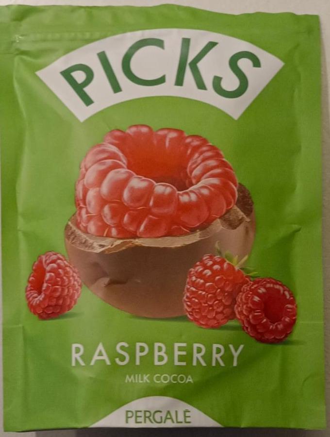 Zdjęcia - Raspberry milk cocoa Picks