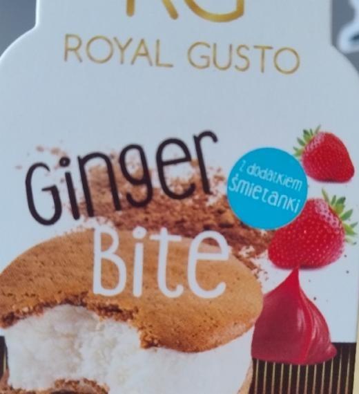 Zdjęcia - Ginger bite truskawka Royal Gusto