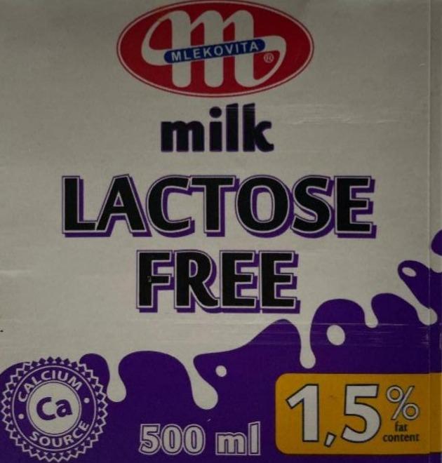 Zdjęcia - Wydojone mleko bez laktozy 1,5% Mlekovita