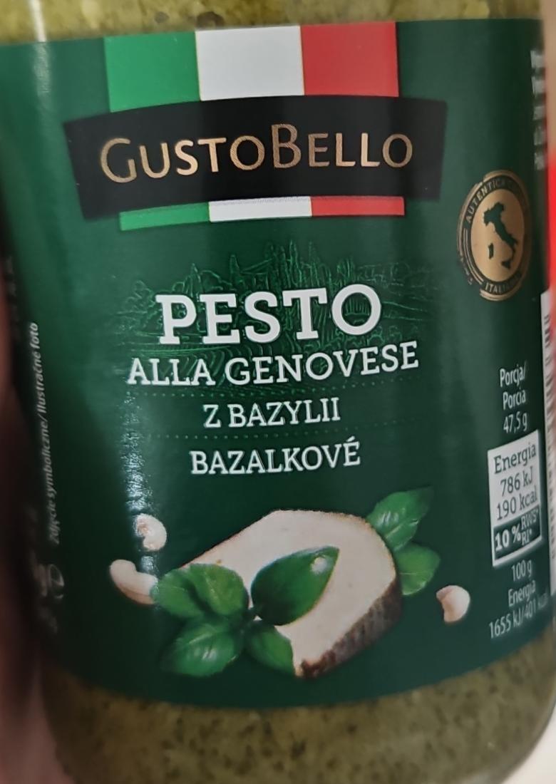 Zdjęcia - Pesto alla genovese z bazylii GustoBello