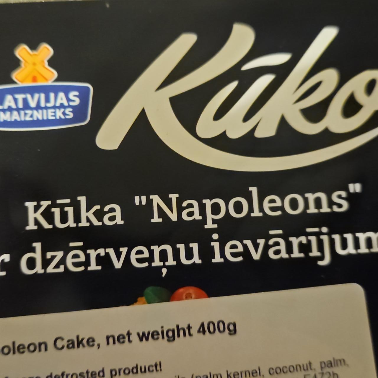 Zdjęcia - Kuka napoleons cake Latvijas maiznieks