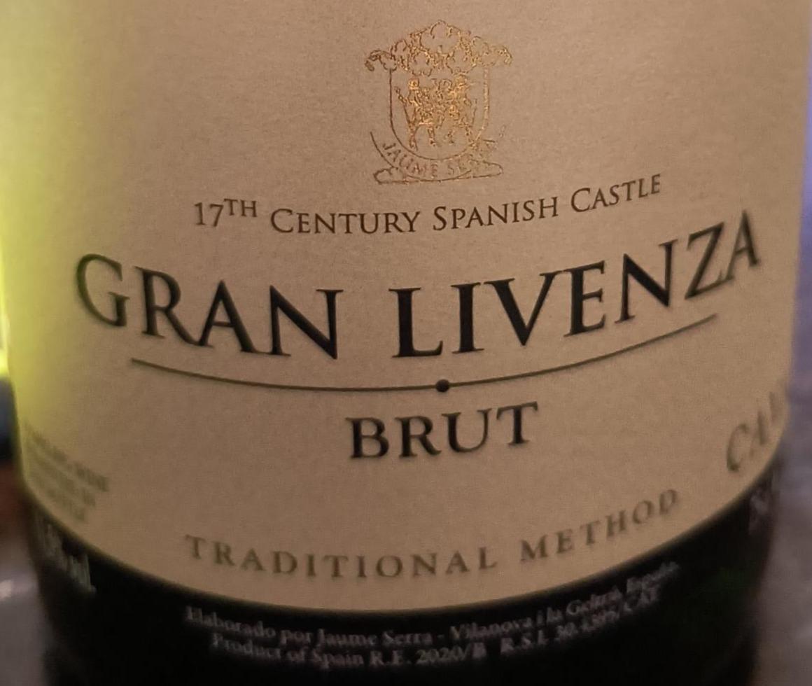 Zdjęcia - Gran livenza wino musujące półwytrawne Cava