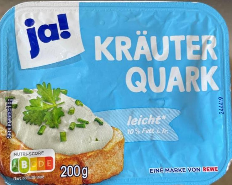 Zdjęcia - Kräuter Quark Ja!