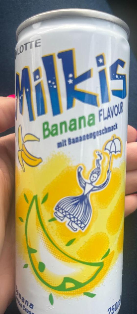 Zdjęcia - Milkis banana flavoyr Lotte