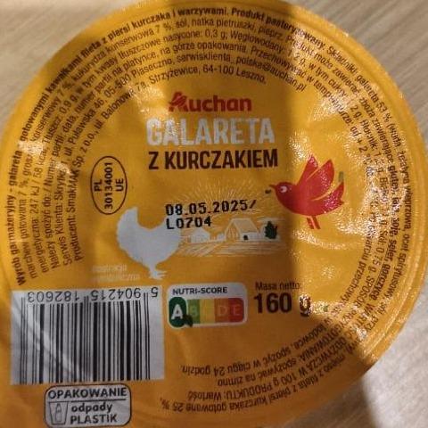 Zdjęcia - Galareta z kurczakiem Auchan