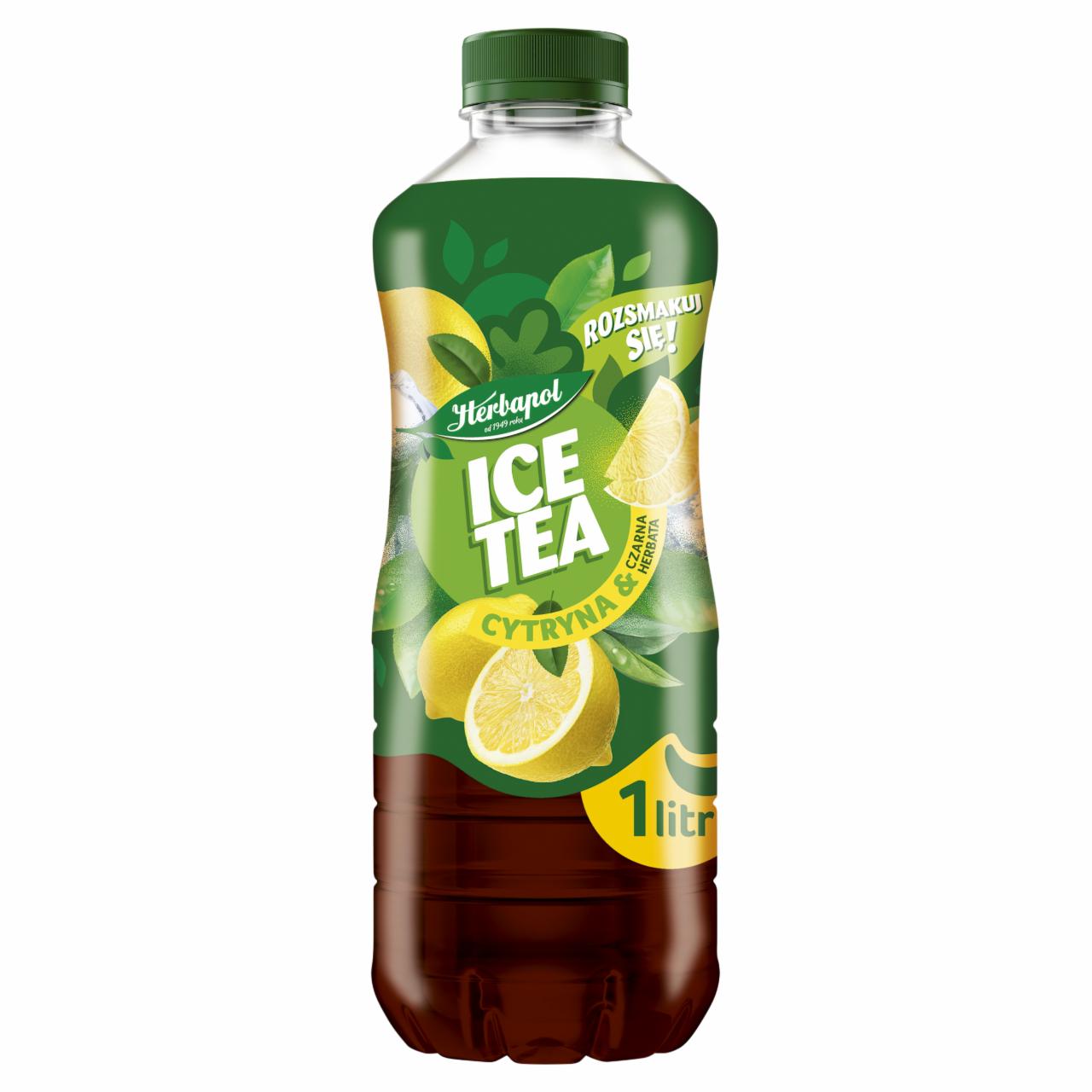 Zdjęcia - Herbapol Ice Tea Napój owocowo-herbaciany cytryna & czarna herbata 1 l