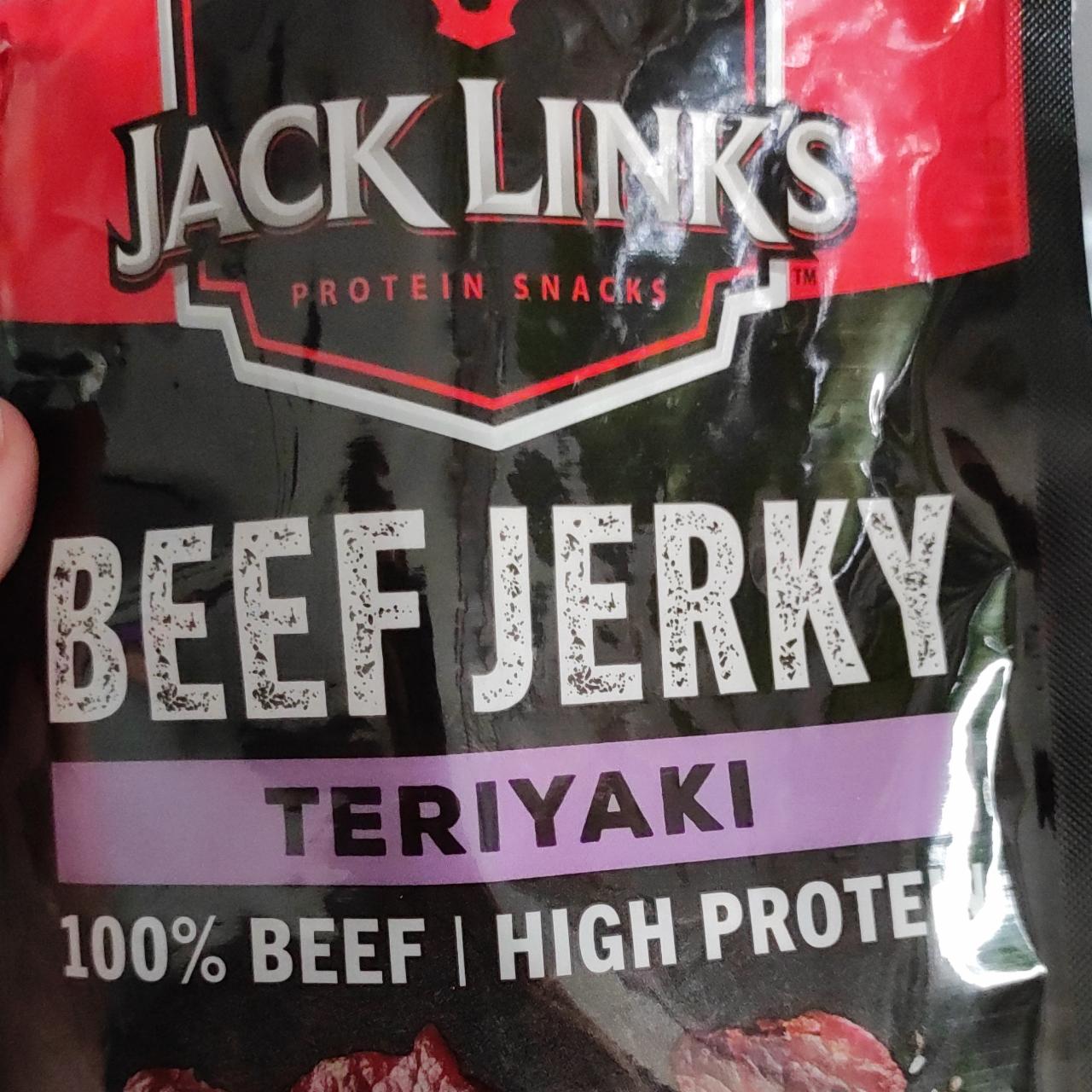 Zdjęcia - Beef jerky teriyaki hight protein Jack Link's