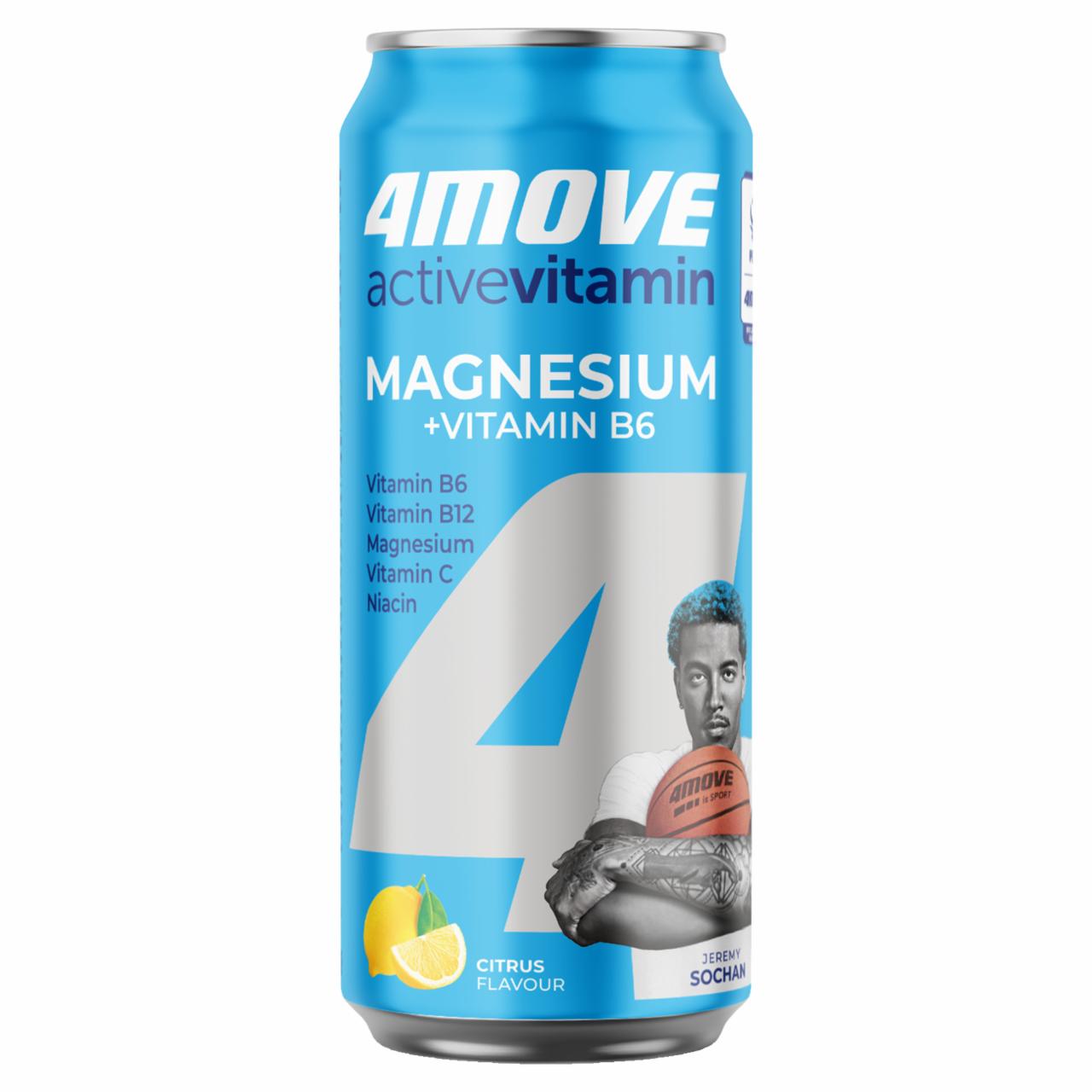 Zdjęcia - 4Move Active Vitamin Gazowany napój smak cytrusów 500 ml