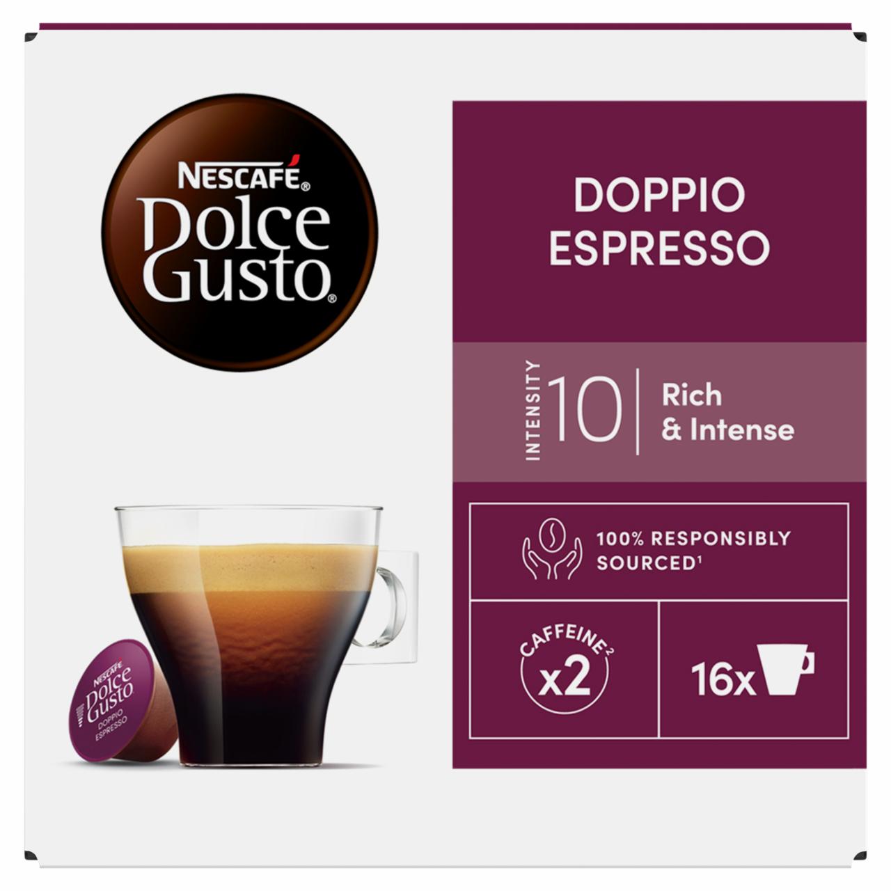 Zdjęcia - Nescafé Dolce Gusto Doppio Espresso Palona kawa mielona 136 g (16 x 8,5 g)