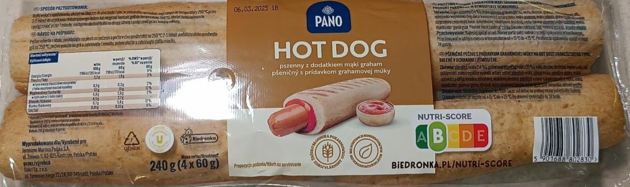 Zdjęcia - Hot dog Pano
