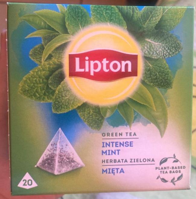 Zdjęcia - Lipton Herbata zielona mięta 32 g (20 torebek)