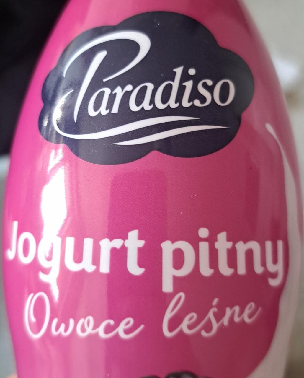 Zdjęcia - Jogurt pitny owoce leśne Paradiso
