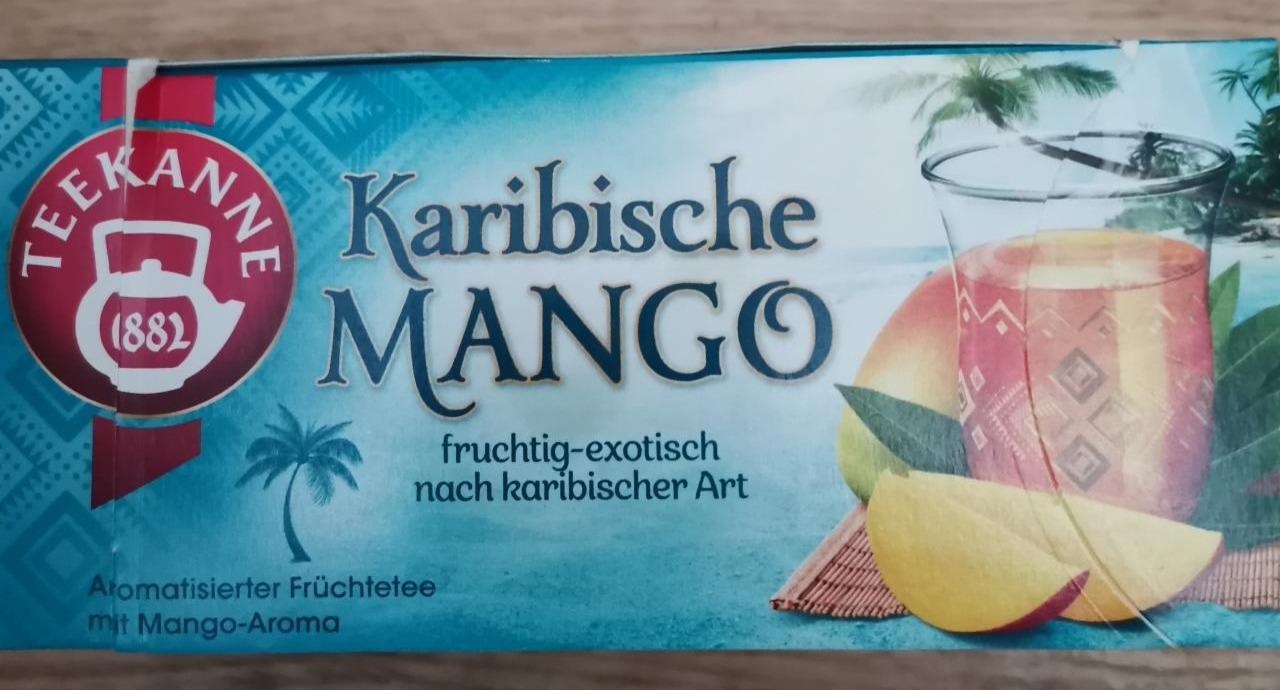Zdjęcia - Teekanne Świat Owoców Aromatyzowana herbatka owocowa karaibskie mango 45 g (20 x 2,25 g)