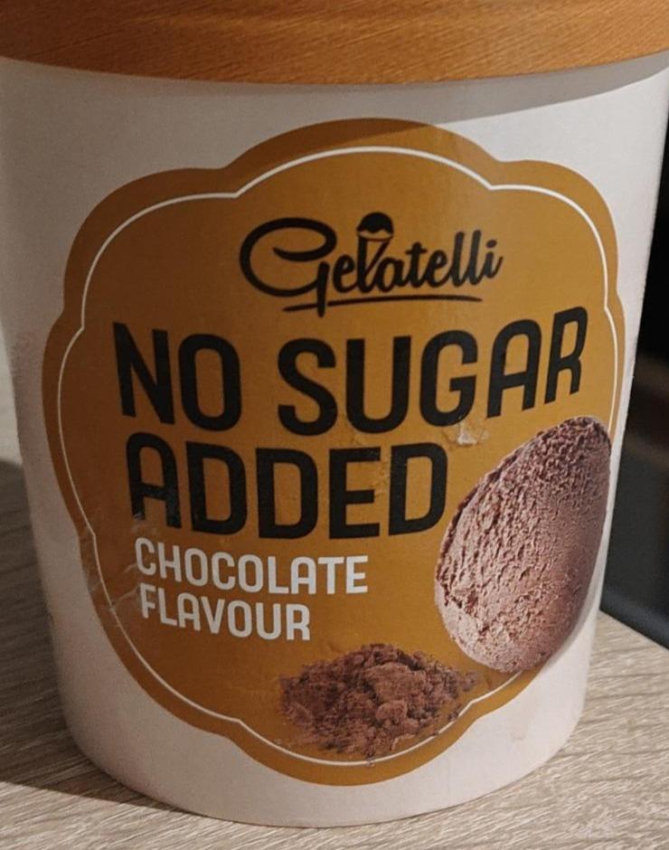 Zdjęcia - Lody czekoladowe bez cukru Gelatelli