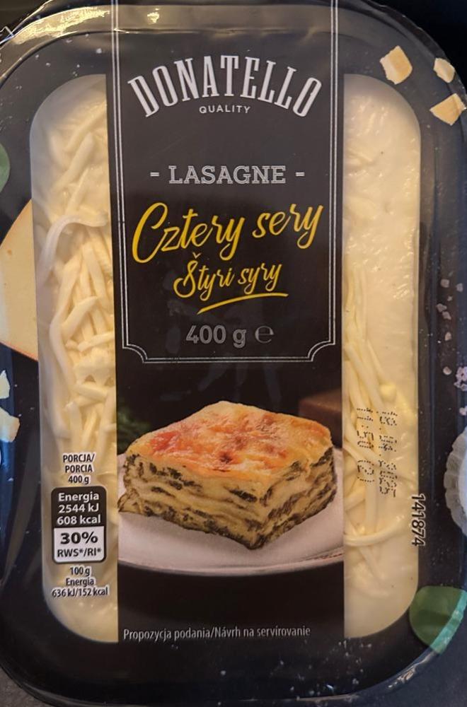 Zdjęcia - Lasagne cztery sery Donatello