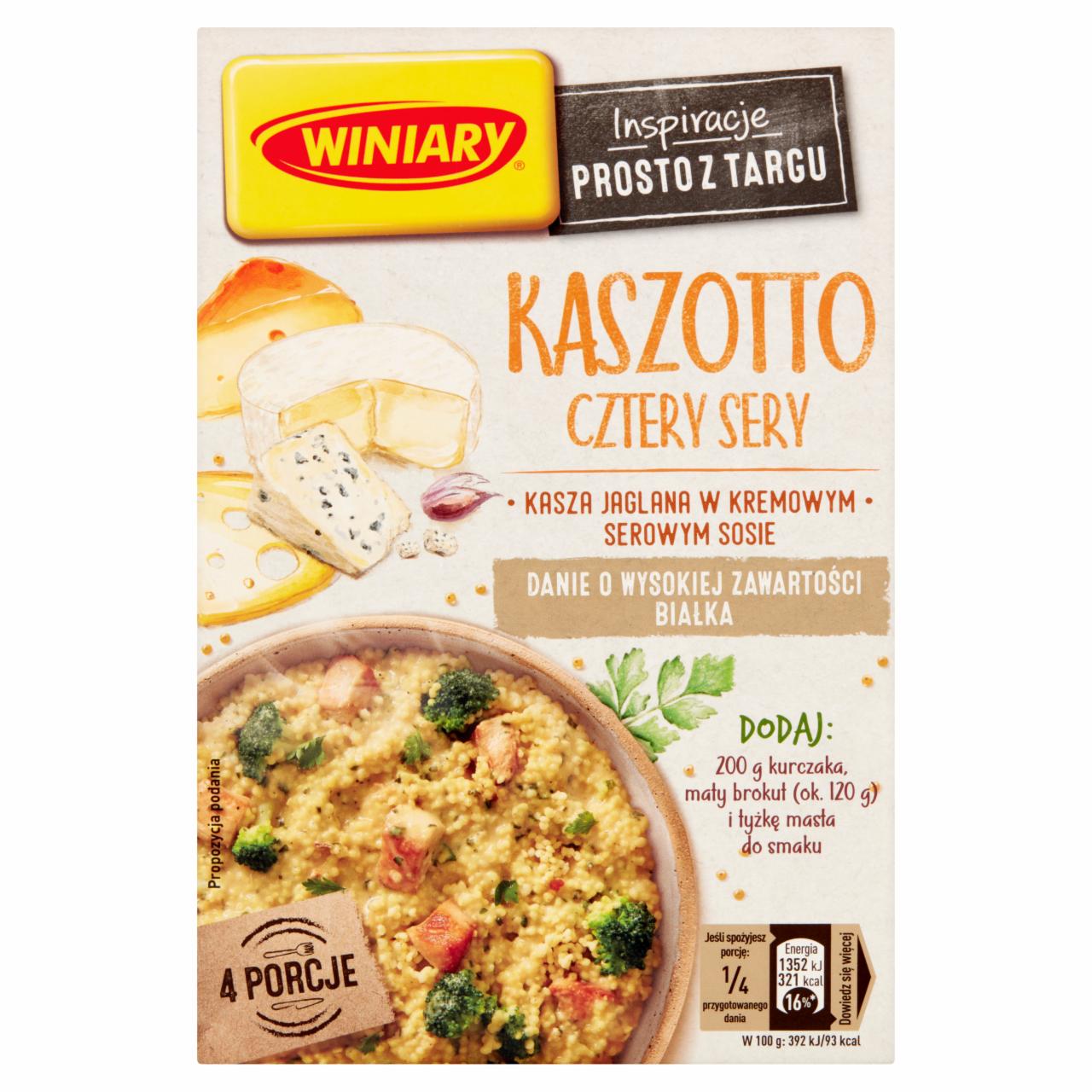 Zdjęcia - Kaszotto cztery sery Winiary