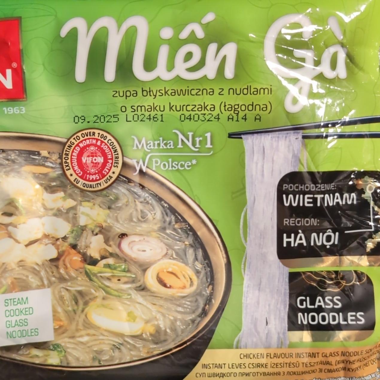 Zdjęcia - Vifon Miến Gà Zupa błyskawiczna 58 g
