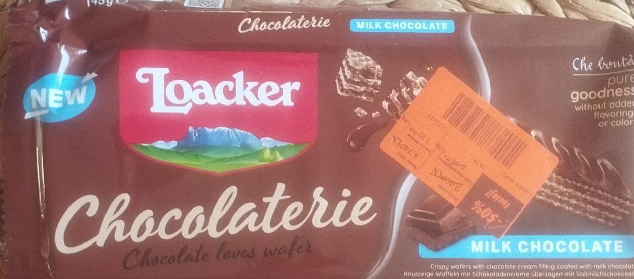Zdjęcia - Milk chocolate Loacker