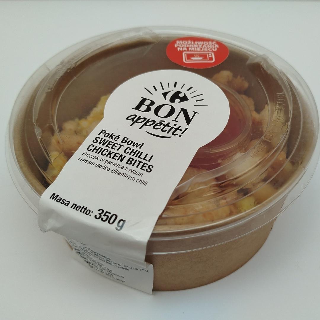 Zdjęcia - Poke bowl sweet chilli chicken bites Carrefour Bon Appetit