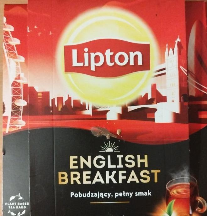 Zdjęcia - Lipton English Breakfast Herbata czarna 184 g (92 torebek)