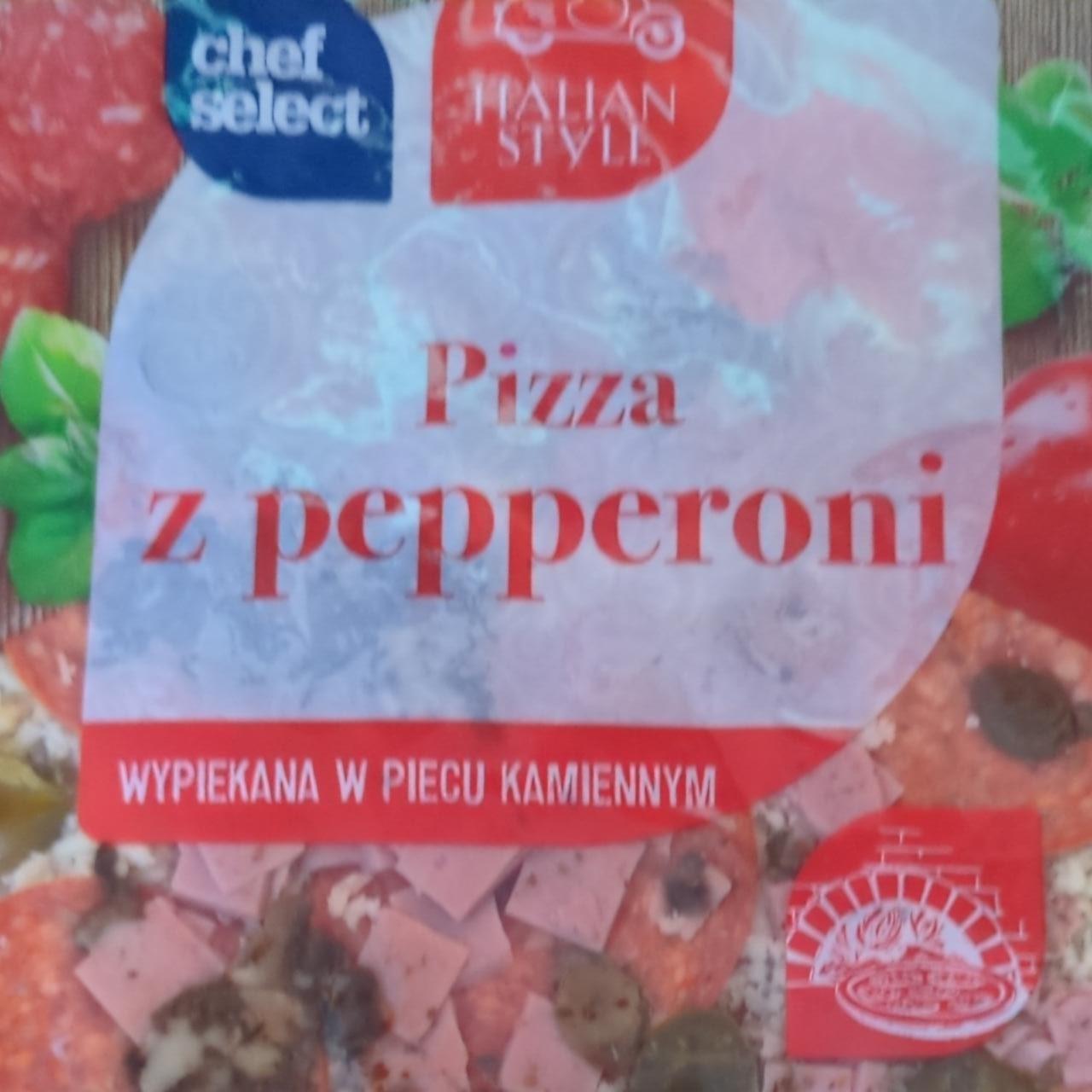 Zdjęcia - Pizza z peperoni Chef select