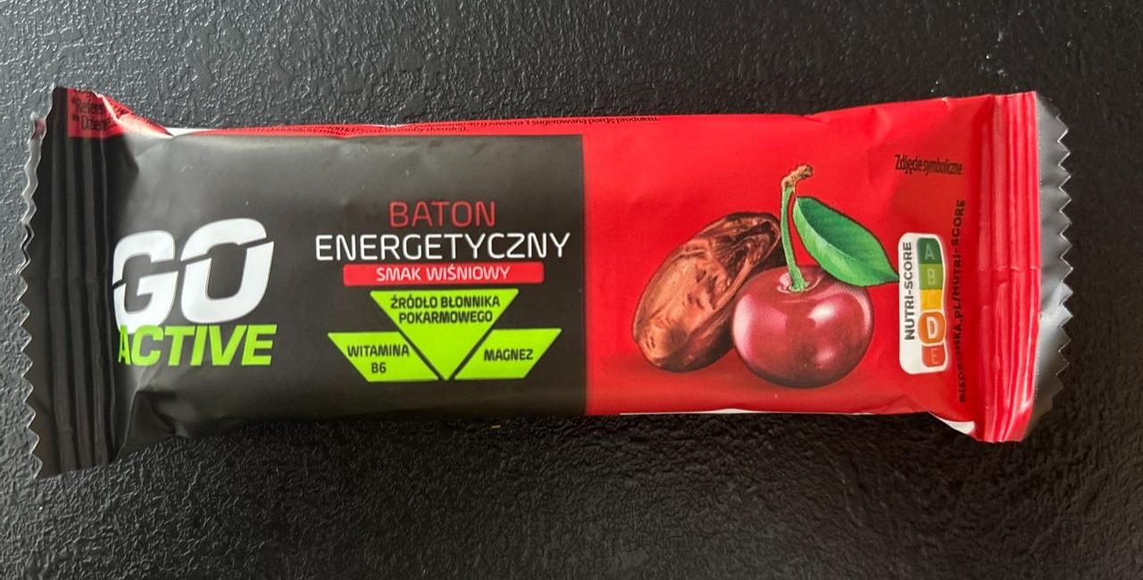 Zdjęcia - Baton Proteinowy smak wiśniowy Go Active