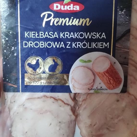 Zdjęcia - Kiełbasa krakowska drobiowa z królikiem Duda