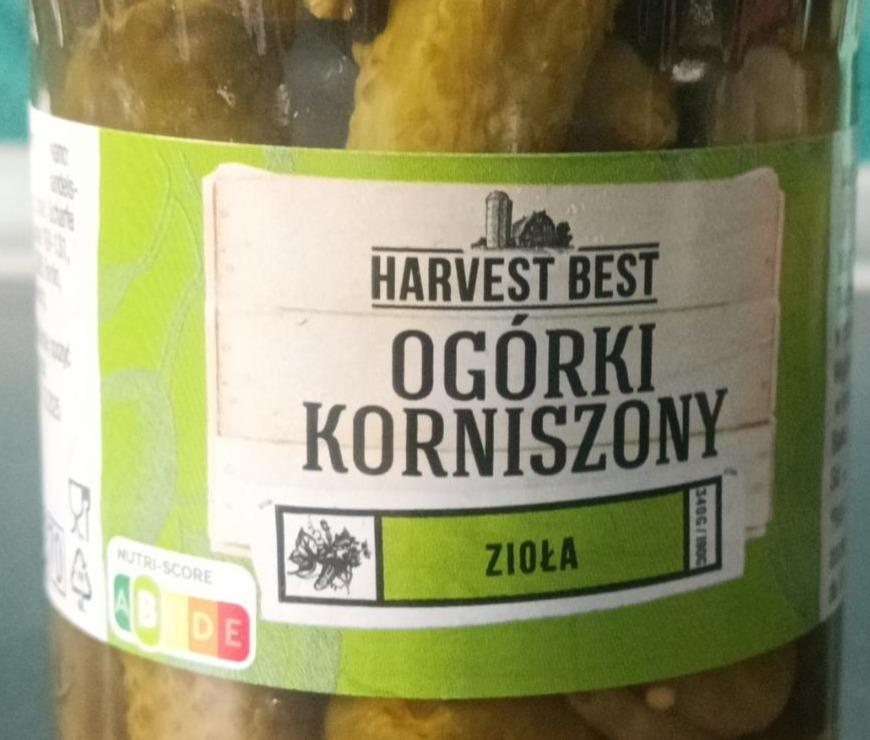 Zdjęcia - Ogórki korniszony zioła Harvest Best