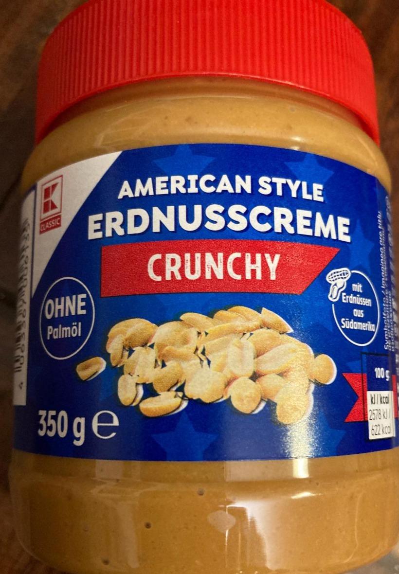 Zdjęcia - American style erdnusscreme crunchy K-Classic