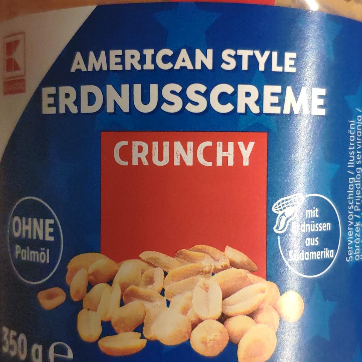Zdjęcia - American style erdnusscreme crunchy K-Classic