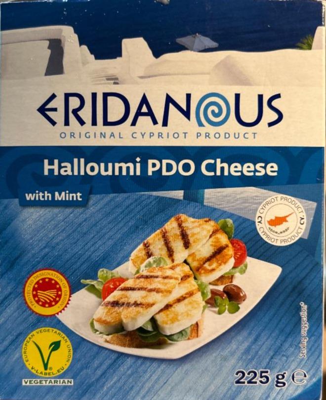 Zdjęcia - Halloumi cheese with mint Eridanous