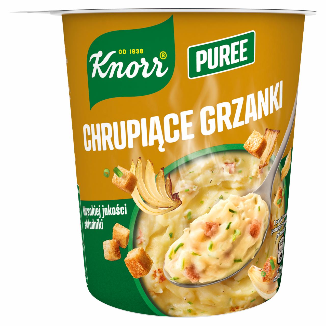 Zdjęcia - Knorr Puree chrupiące grzanki 56 g
