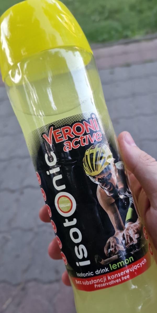 Zdjęcia - Veroni Active Isotonic+ Napój izotoniczny niegazowany o smaku cytrynowym 700 ml