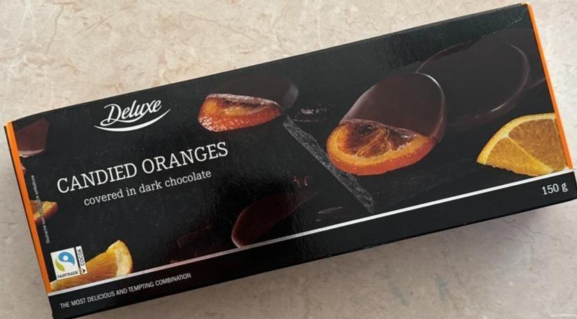 Zdjęcia - Candied oranges covered in dark chocolate Deluxe