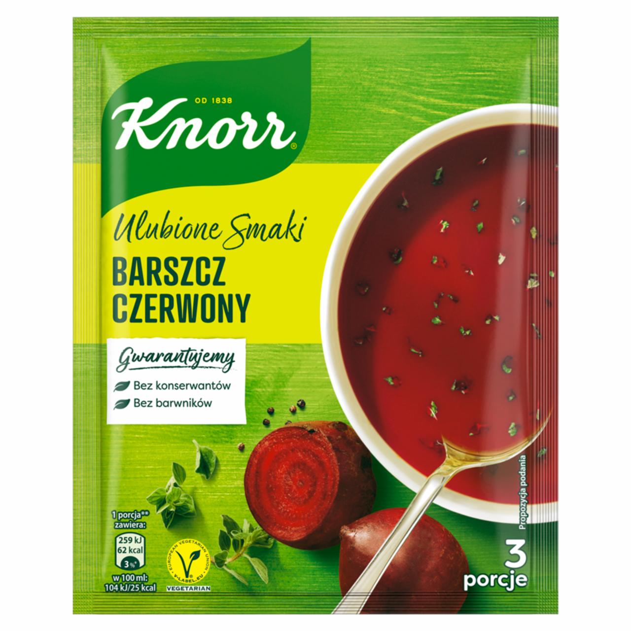 Zdjęcia - Knorr Ulubione Smaki Barszcz czerwony 53 g