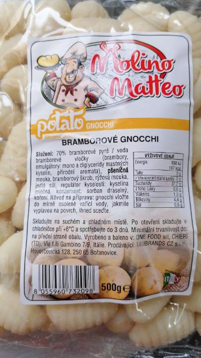 Zdjęcia - Bramborové gnocchi Molino matteo