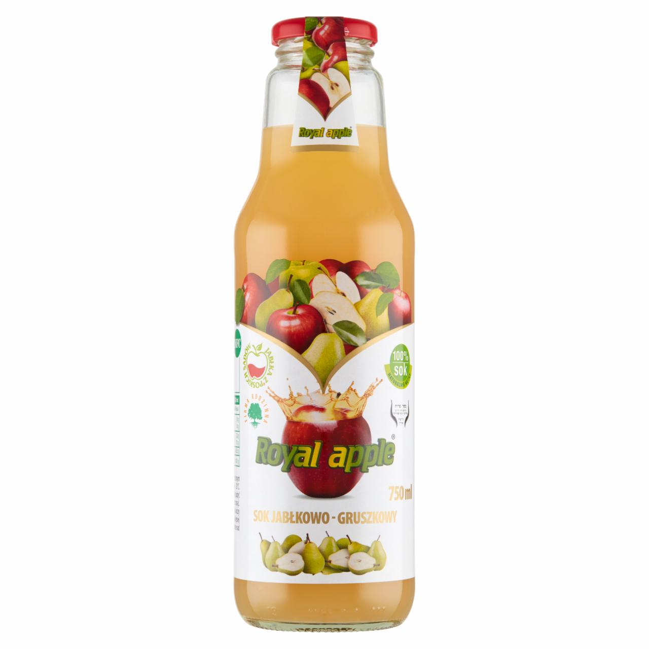 Zdjęcia - Royal apple Sok jabłkowo-gruszkowy 750 ml