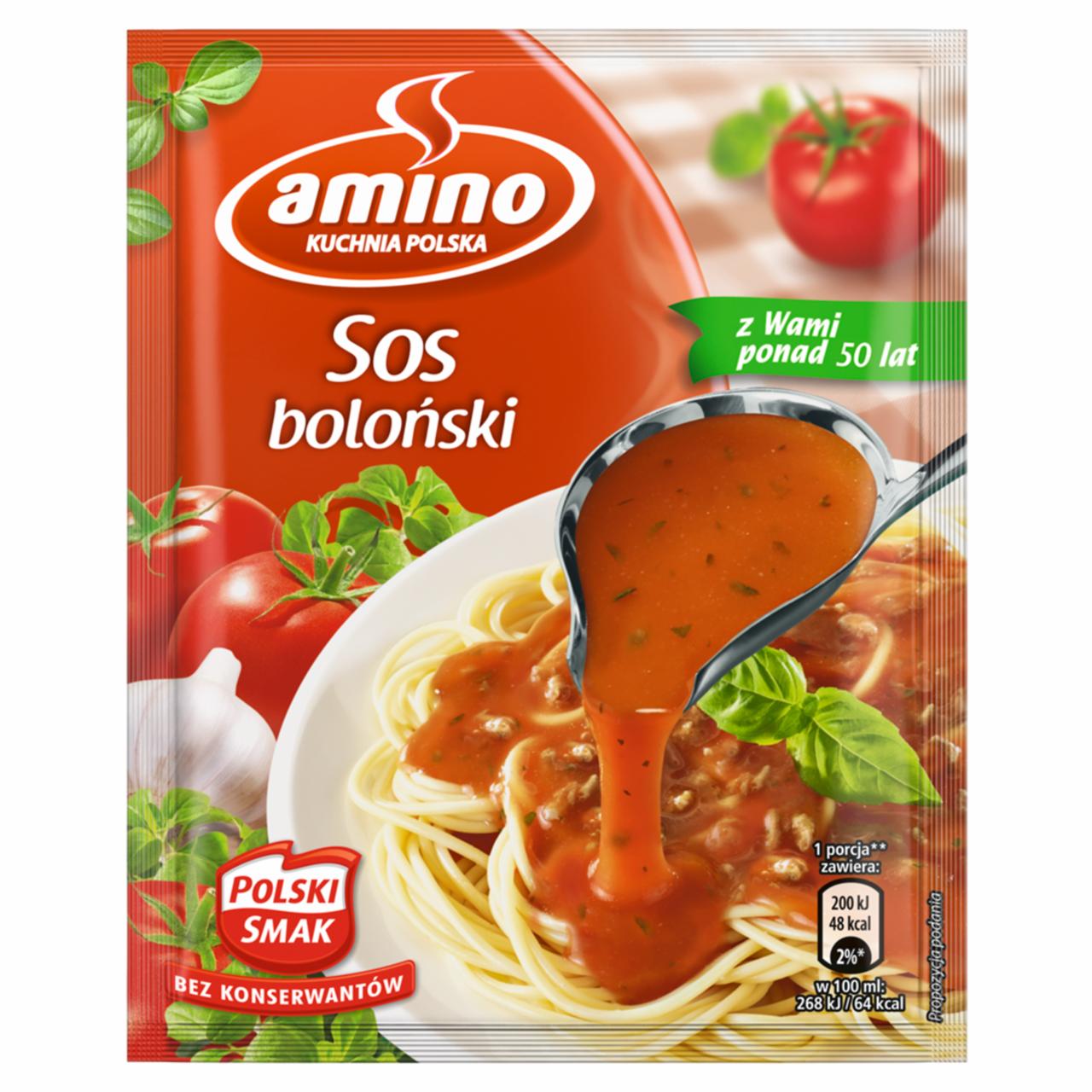 Zdjęcia - Amino Sos boloński 57 g